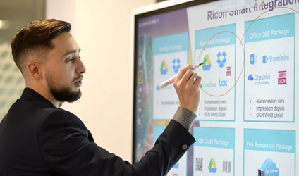 Offre Collaborative 1 Écran Ricoh Interactif