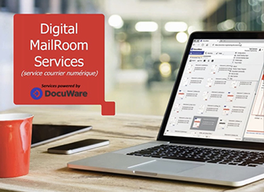 La GED DocuWare by Ricoh 6 digital mailroom