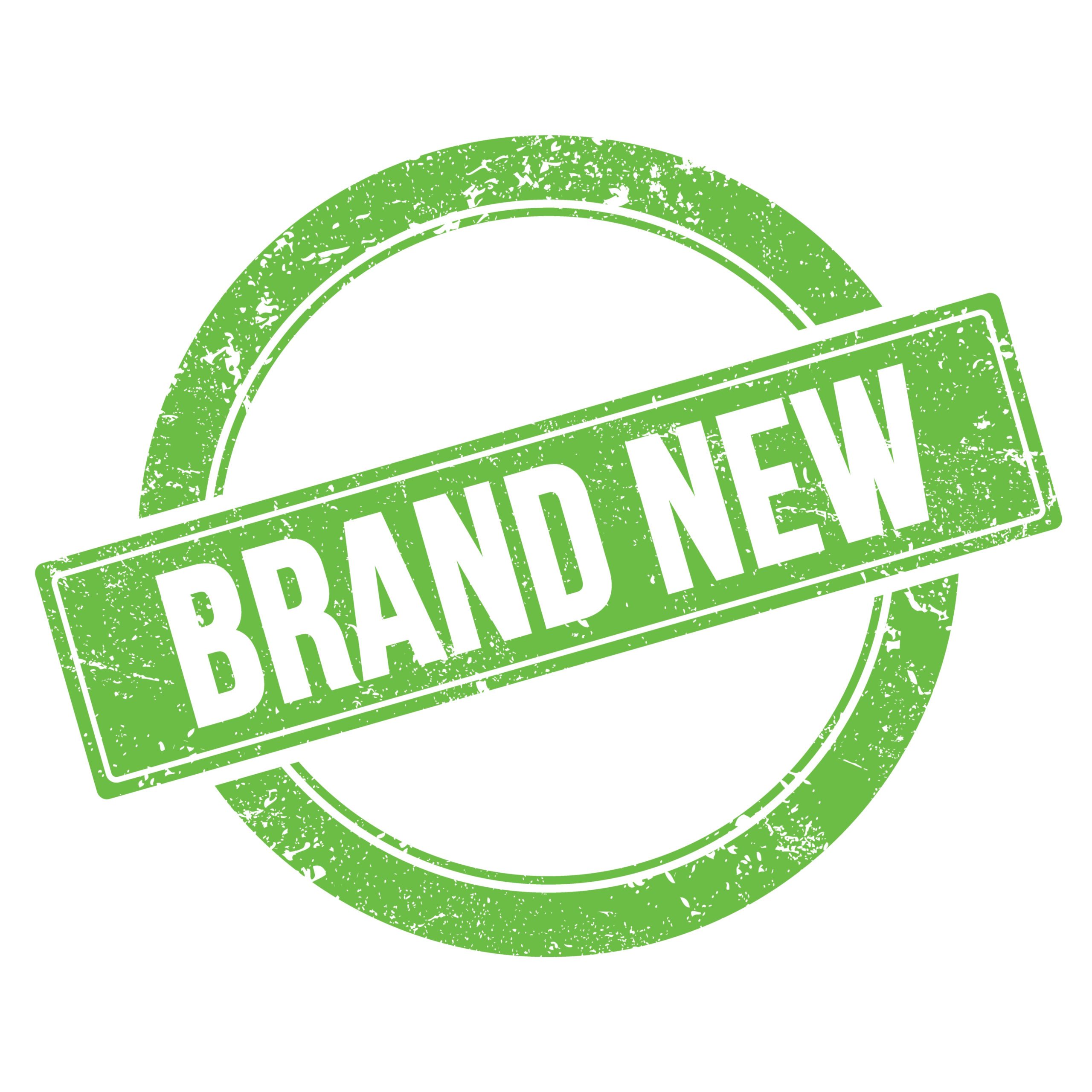Brand,New,Text,On,Green,Grungy,Round,Vintage,Stamp. shutterstock 1899024001 scaled