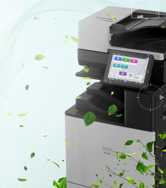 Imprimante Multifonction Professionnelle A3 6 Imprimante Multifonction A3 : 50% de plastique recyclé